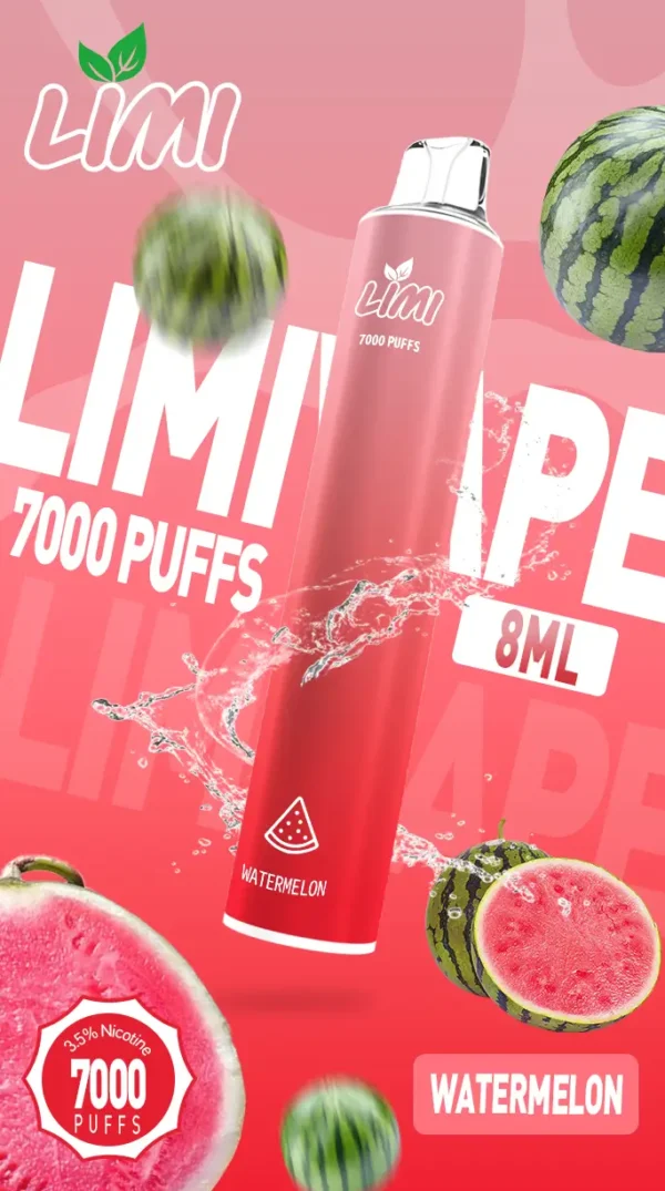 LIMI 7000口 拋棄式霧化棒 可發光 一次性電子煙 新品上市：圖片 3