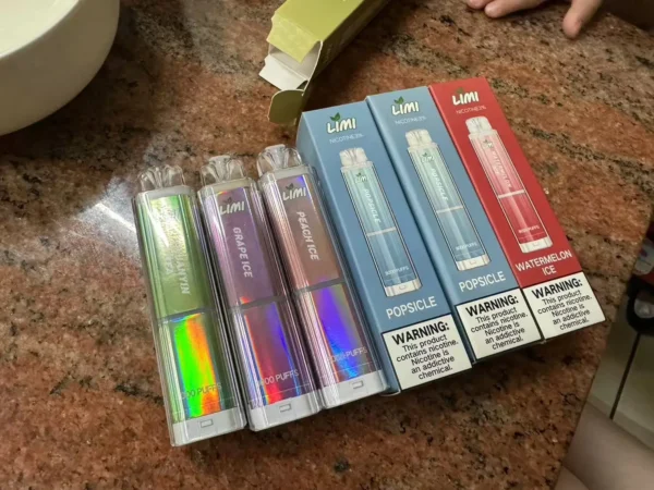 LIMI 8000口 一次性電子煙 LIMI 8000puffs 電子霧化棒 大容量可發光：圖片 4