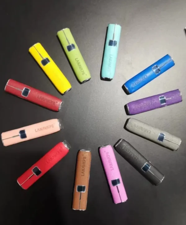 LANA皮革主機 電子煙桿 霧化桿 皮革款 通用一代煙彈：圖片 4