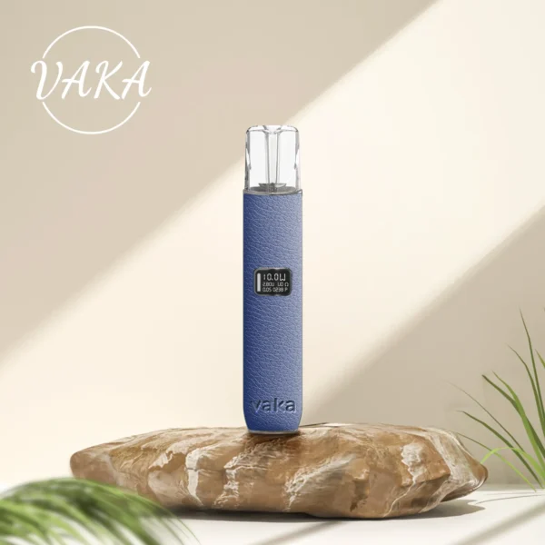 VAKA皮革主機 電子霧化桿 雙檔切換 內帶顯示屏 通用一代煙彈：圖片 5