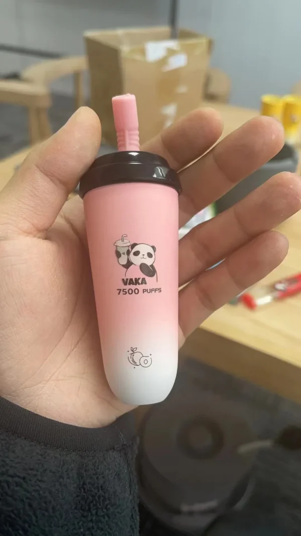 VAKA7500口 奶茶杯拋棄式 一次性霧化棒 超長續航 大容量可充電：圖片 2