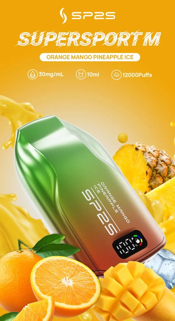 SP2 9000口澳洲版 拋棄式電子煙 一次性大容量 可充電：圖片 3