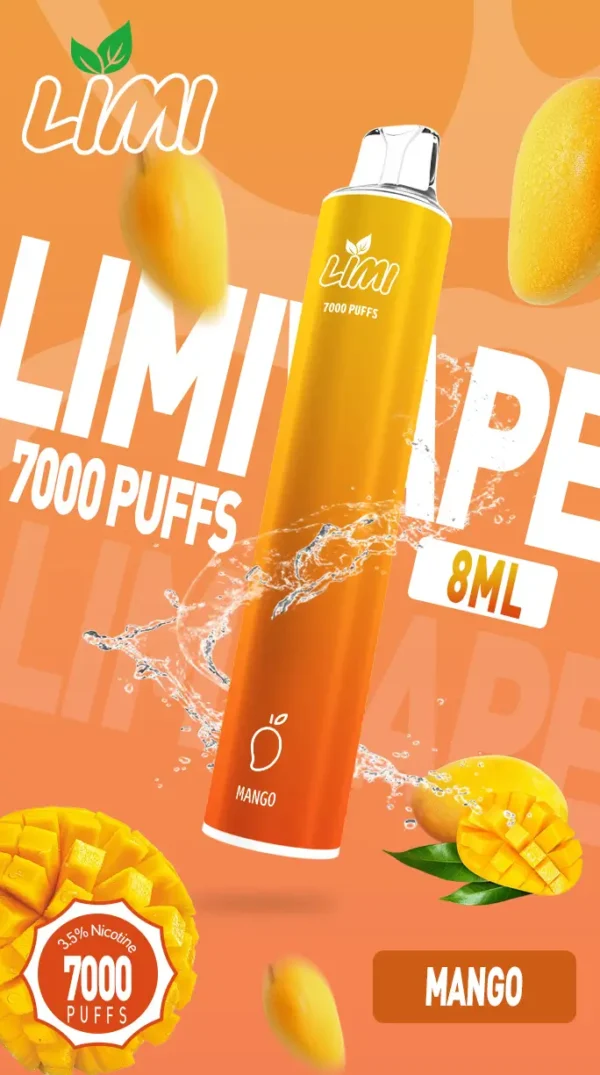 LIMI 7000口 拋棄式霧化棒 可發光 一次性電子煙 新品上市：圖片 4